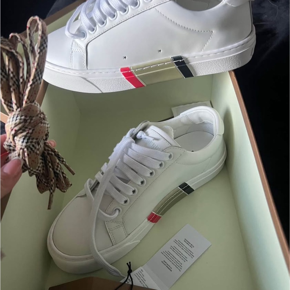 White Designer Women’s Sneakers